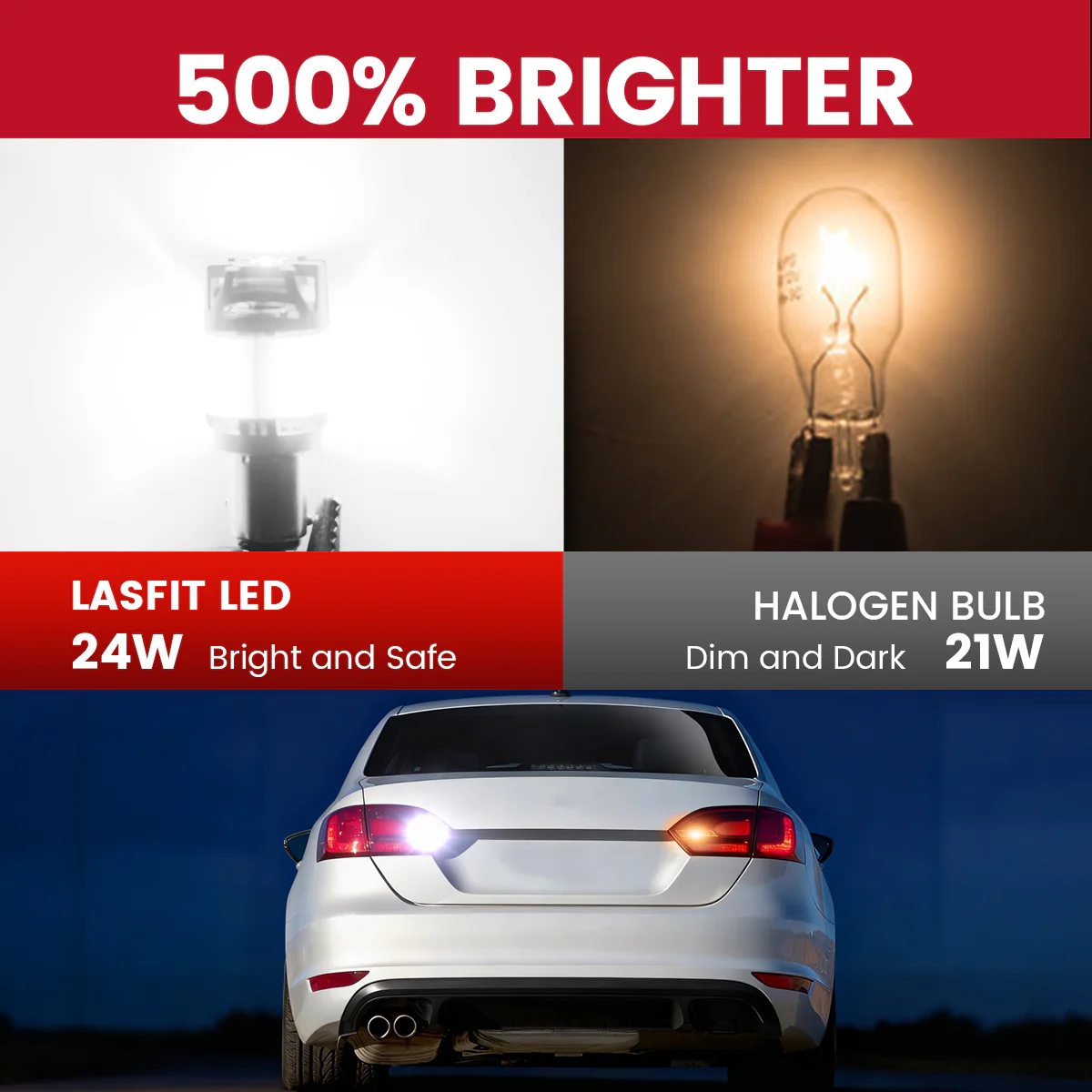 1156 CanBus-Ready Reverse Backup Light LED Bulbs | D2 Series - Image 7