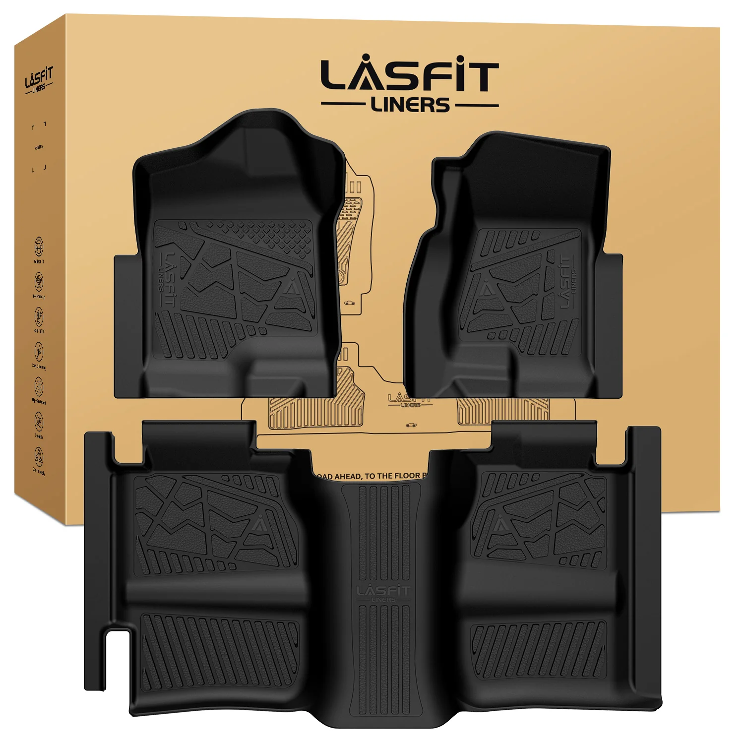 Fit for 1999-2006 GMC Sierra 2500HD 3500HD Floor Mats, Fit Without 4*4 Shifter Only - Image 20