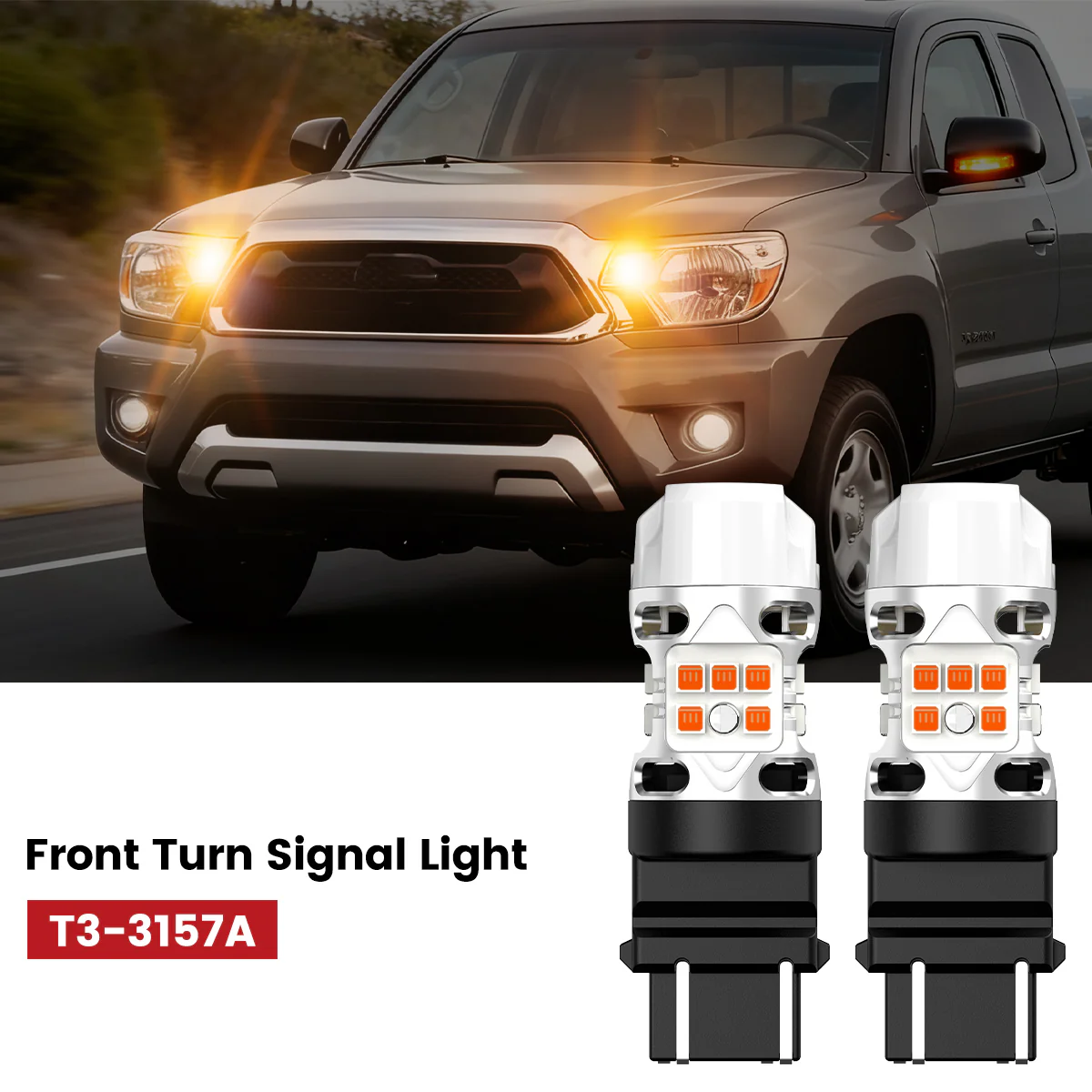 Fit for 2001-2015 Toyota Tacoma The Brightest LED Bulbs Upgrade | Tested and Verified - Image 26
