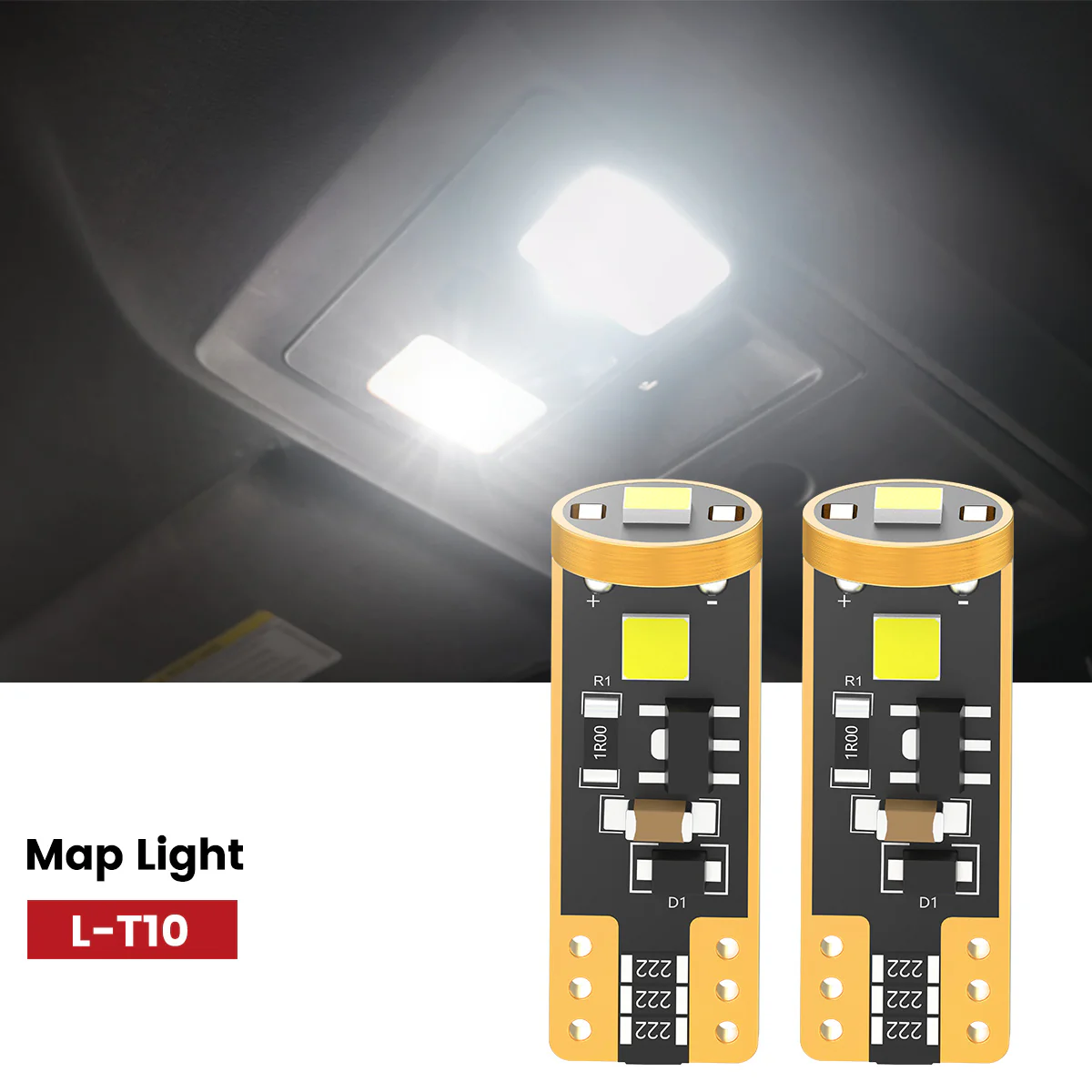 Fit for 2006-2013 Toyota 4Runner LED Bulbs Upgrade - Image 50