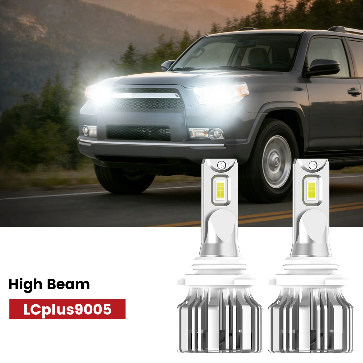 Fit for 2006-2013 Toyota 4Runner LED Bulbs Upgrade - Image 54
