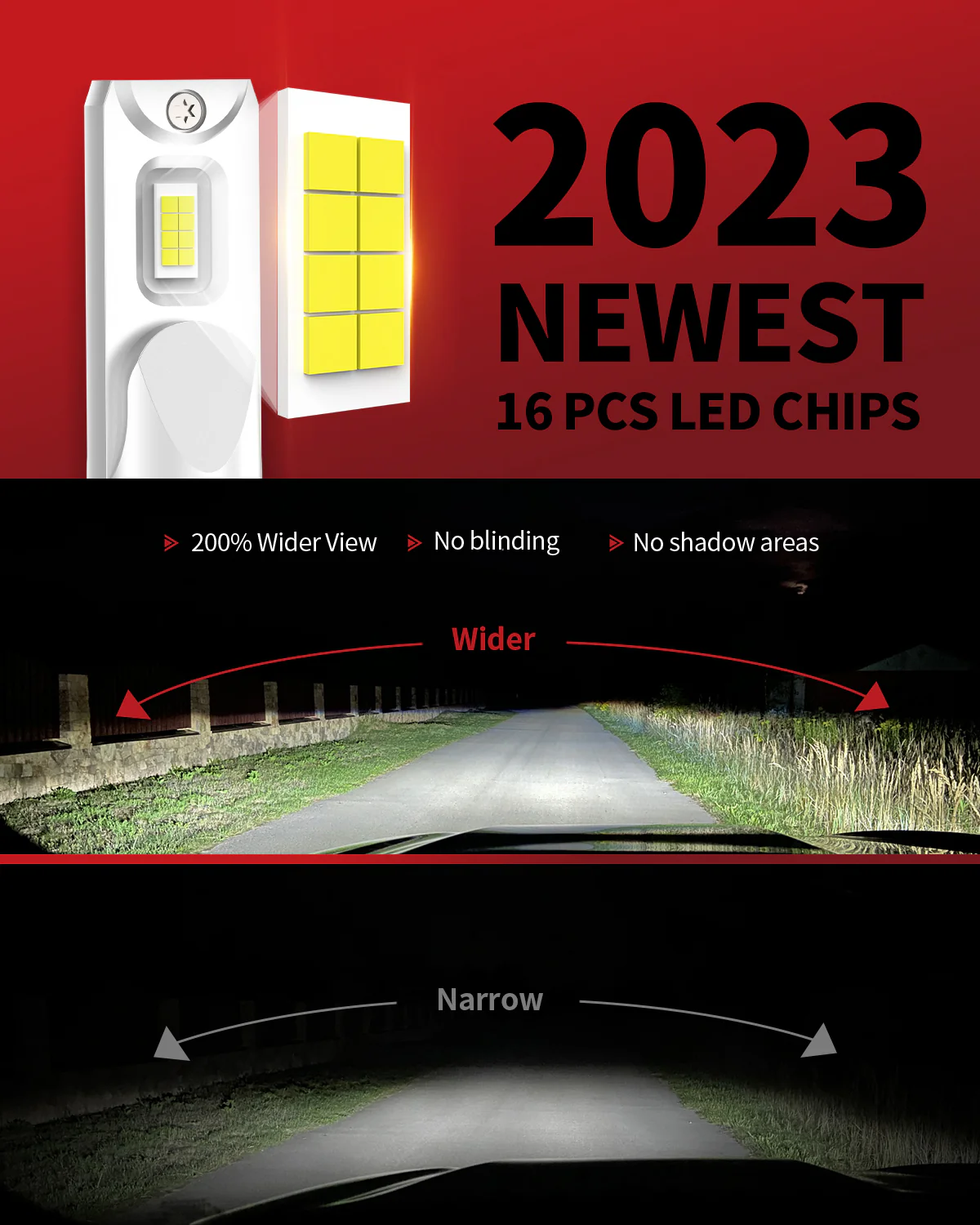 Fit for 2015-2022 Chevrolet Colorado LED Bulbs Upgrade | Tested and Verified - Image 13