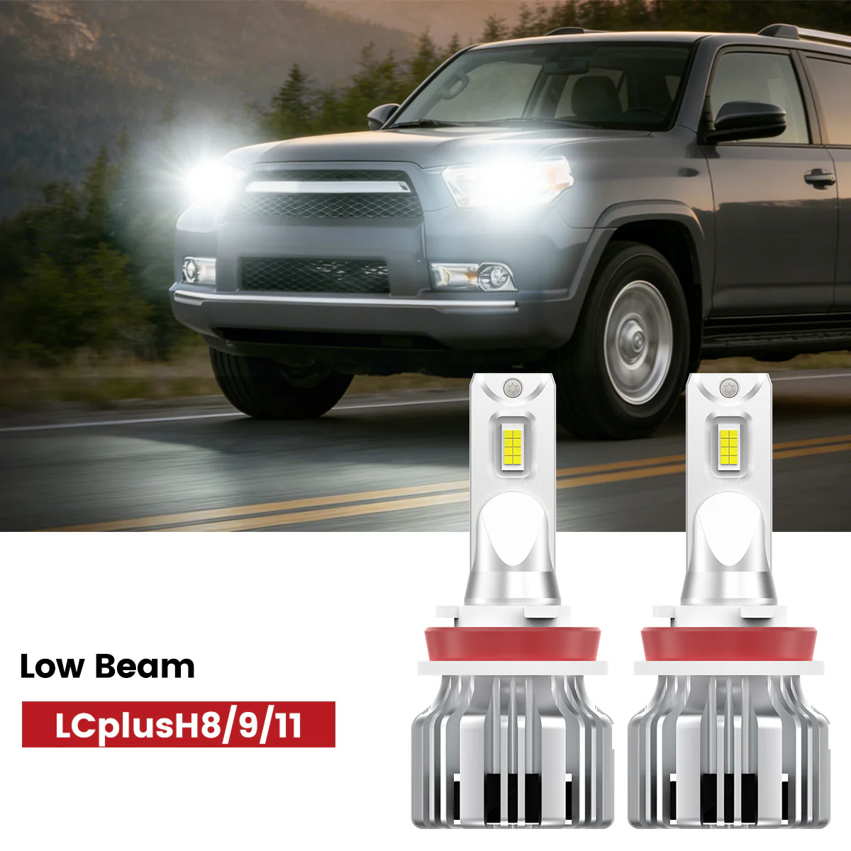 Fit for 2006-2013 Toyota 4Runner LED Bulbs Upgrade - Image 58