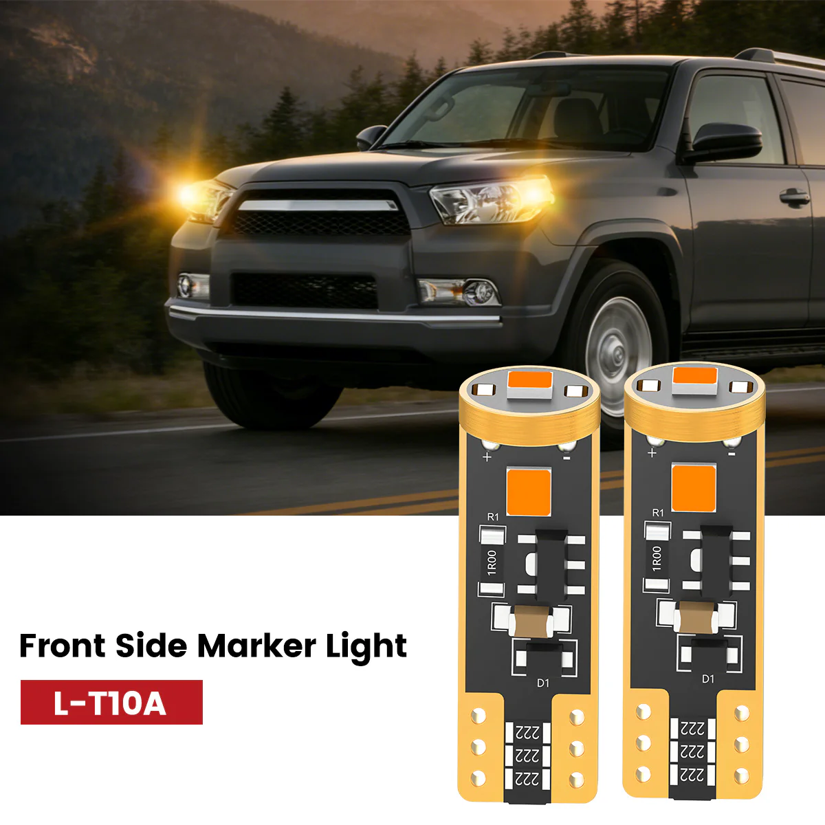 Fit for 2006-2013 Toyota 4Runner LED Bulbs Upgrade - Image 66