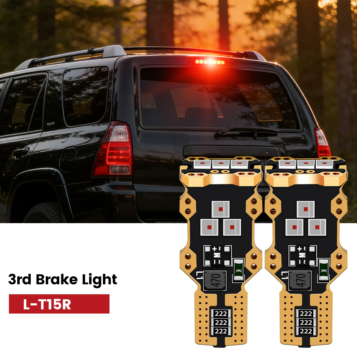 Fit for 2006-2013 Toyota 4Runner LED Bulbs Upgrade - Image 70