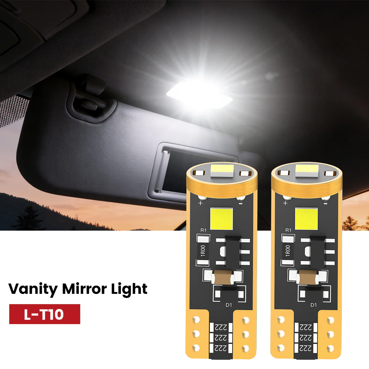 Fit for 2006-2013 Toyota 4Runner LED Bulbs Upgrade - Image 74