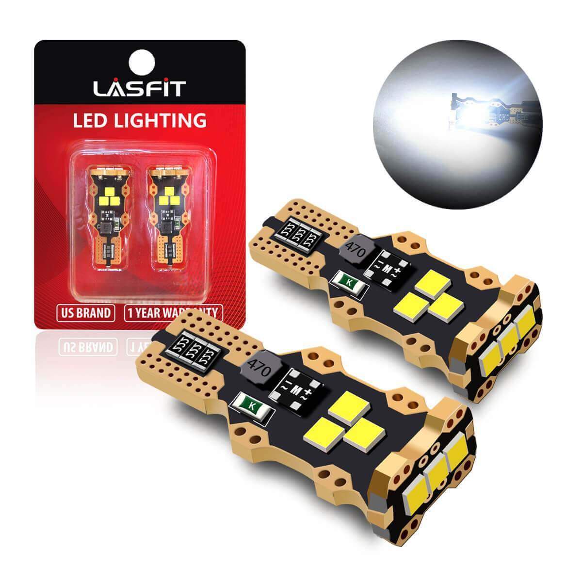 Fit for 2007-2011 Ford Fusion Custom H7 LED Bulbs Exterior Interior Light Plug and Play - Image 21