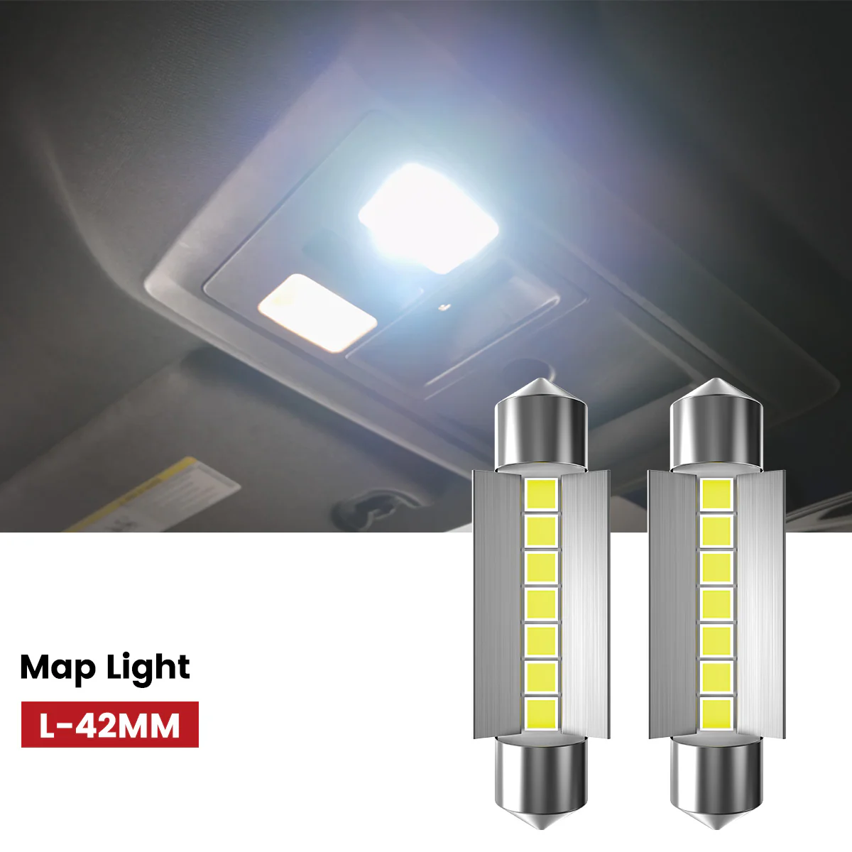 Fit for 2007-2014 GMC Sierra 2500HD 3500HD The Brightest LED Bulbs Upgrade - Image 49