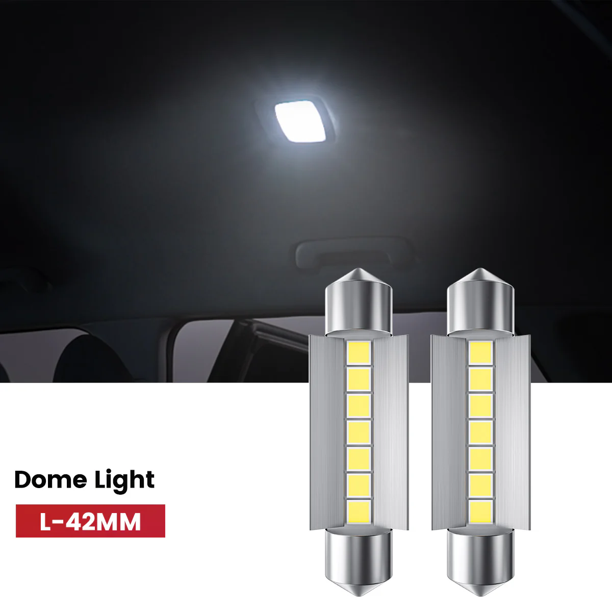 Fit for 2007-2014 GMC Yukon The Brightest LED Bulbs Upgrade - Image 48