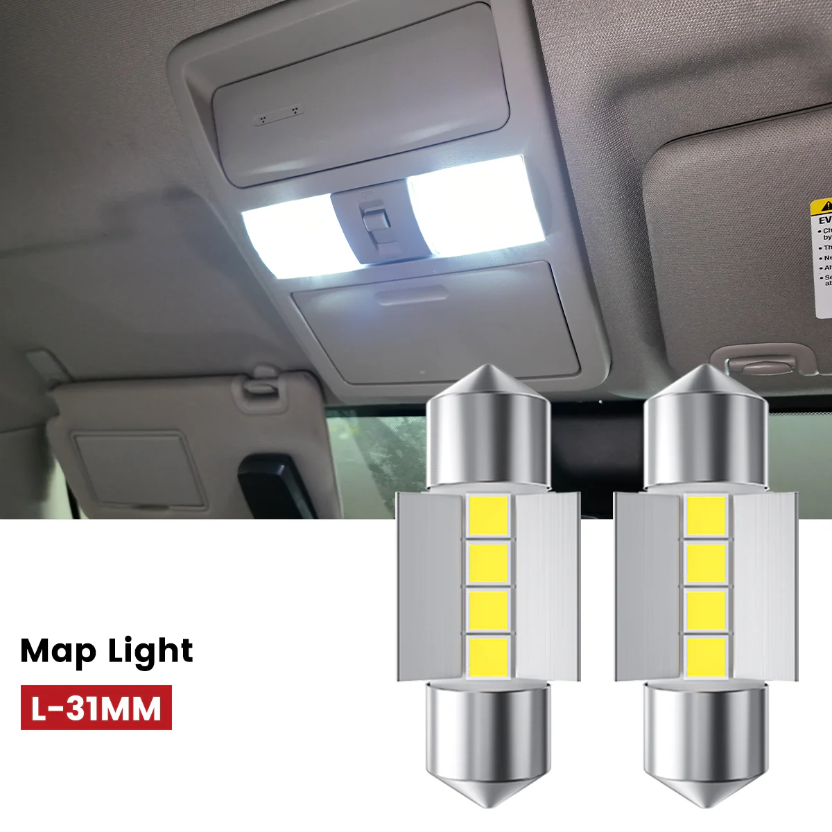 Fit for 2007-2014 Honda CR-V LED Bulbs Upgrade - Image 33