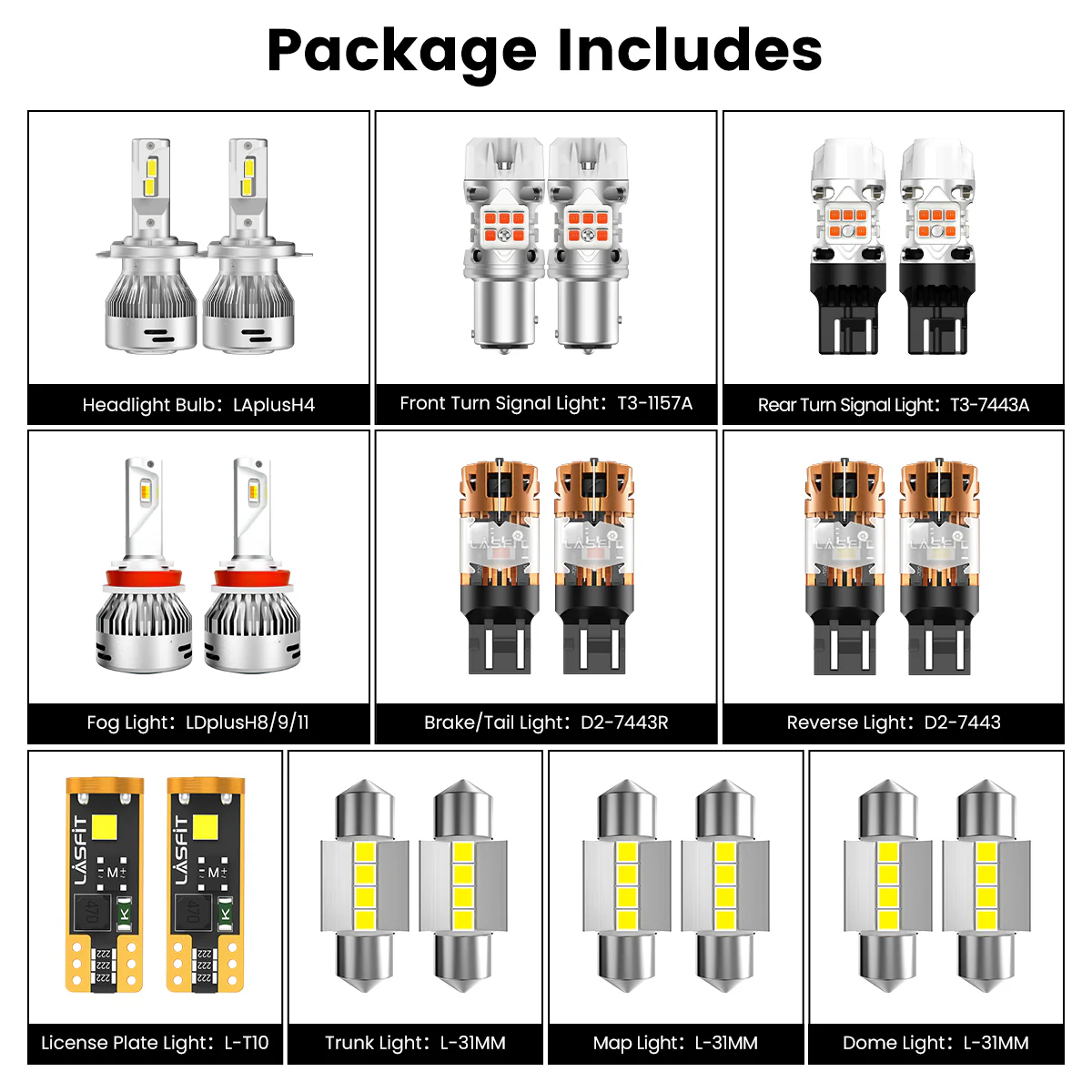 Fit for 2007-2014 Honda CR-V LED Bulbs Upgrade - Image 7