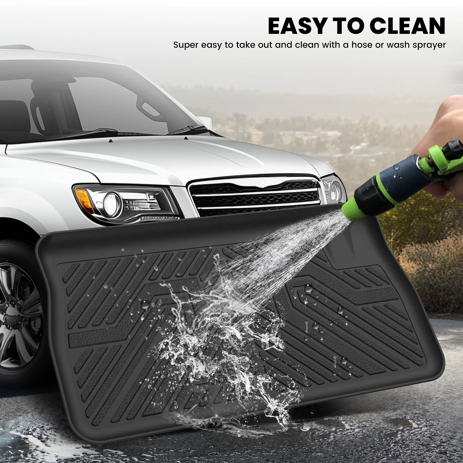 Fit for 2008-2020 Dodge Grand Caravan Floor Mats or Cargo & Seatback Mats - Image 14