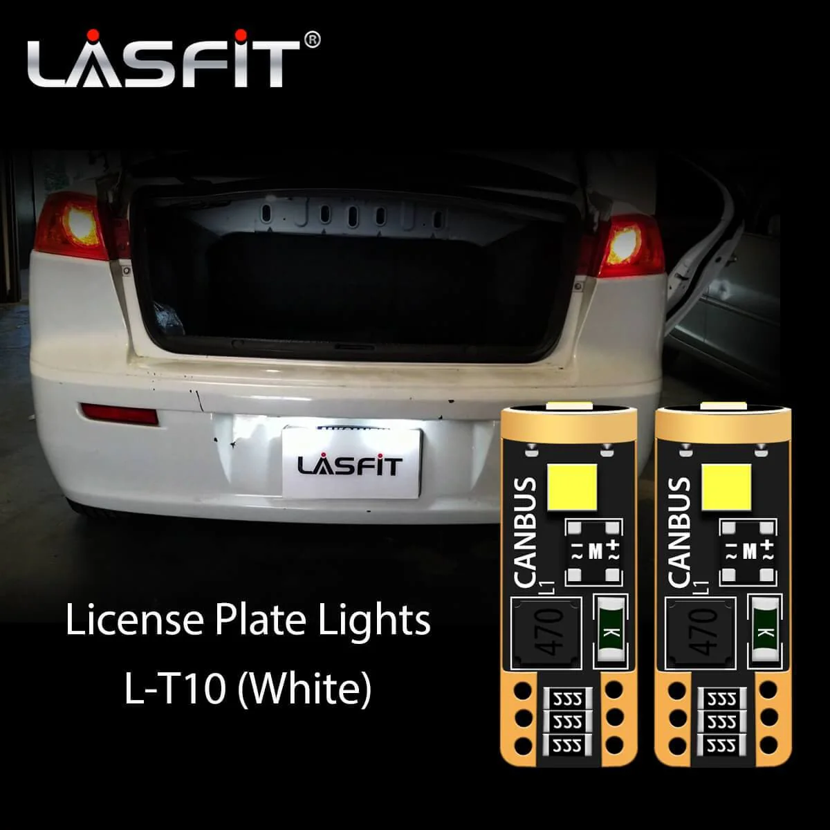 Fit for 2008 Mitsubishi Lancer LED 9006 Bulbs Exterior Interior Lights - Image 35