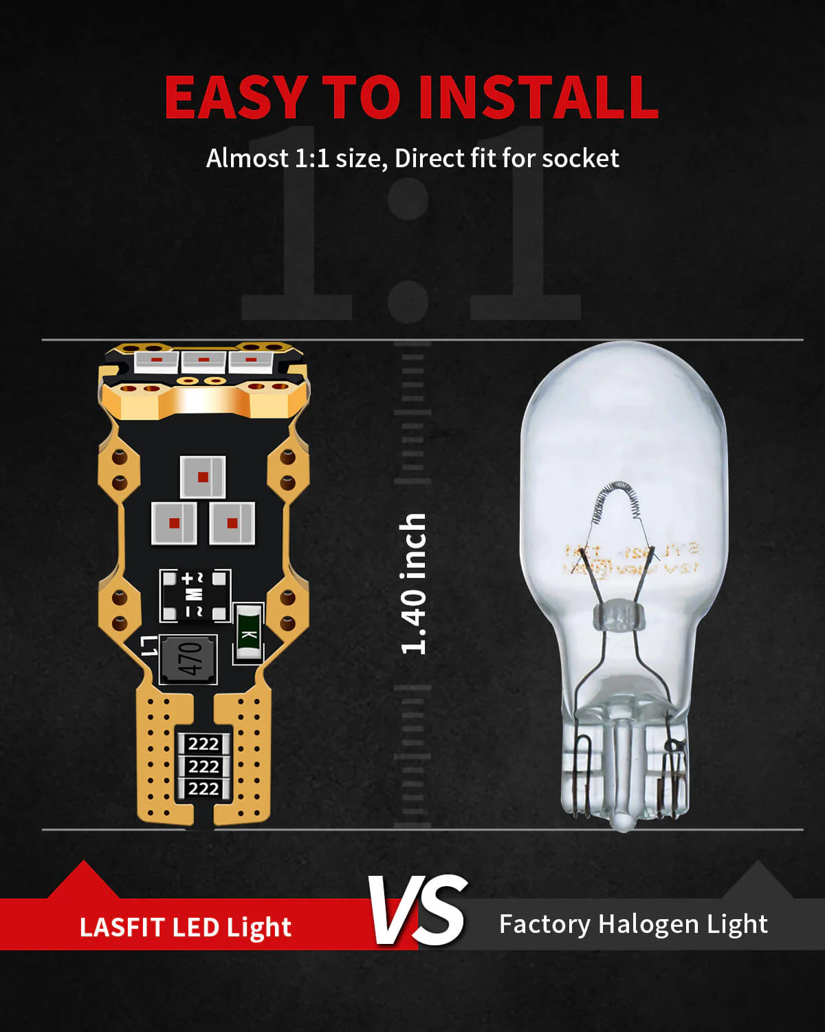 Fit for 2015-2017 Ford F-150 LED Bulbs Upgrade | Tested and Verified - Image 35