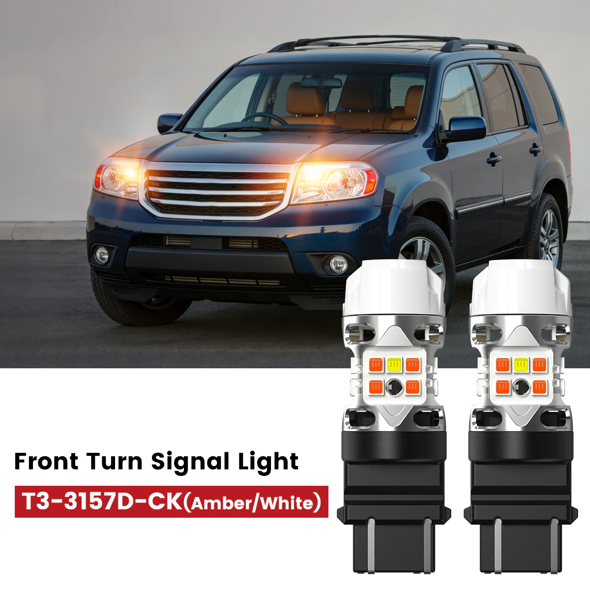 Fit for 2009-2015 Honda Pilot LED Bulbs Upgrade - Image 21
