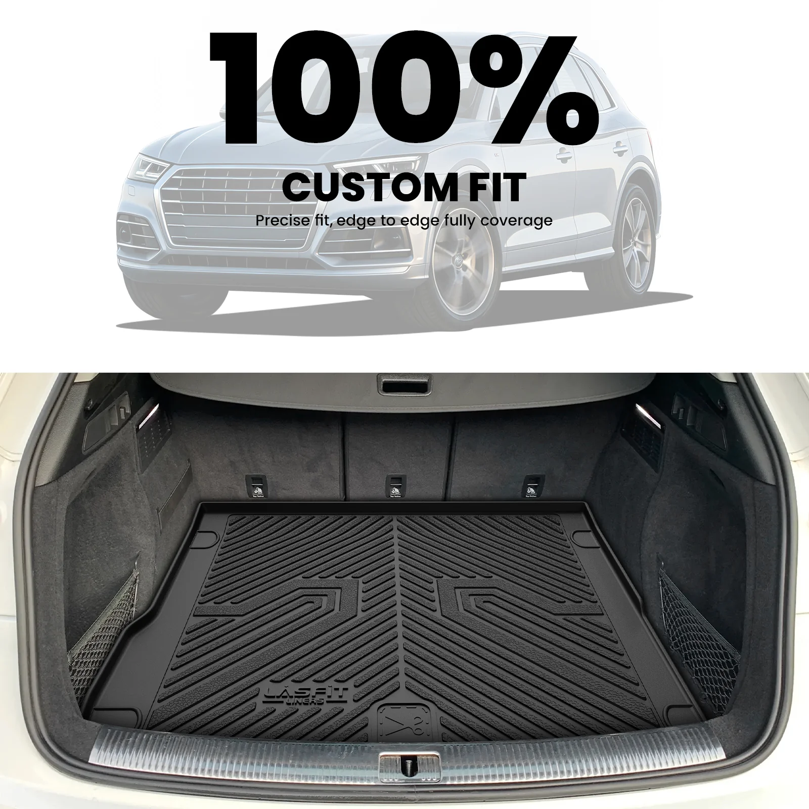 Fit for 2009-2017 Audi Q5 SQ5 Cargo Mat - Image 3