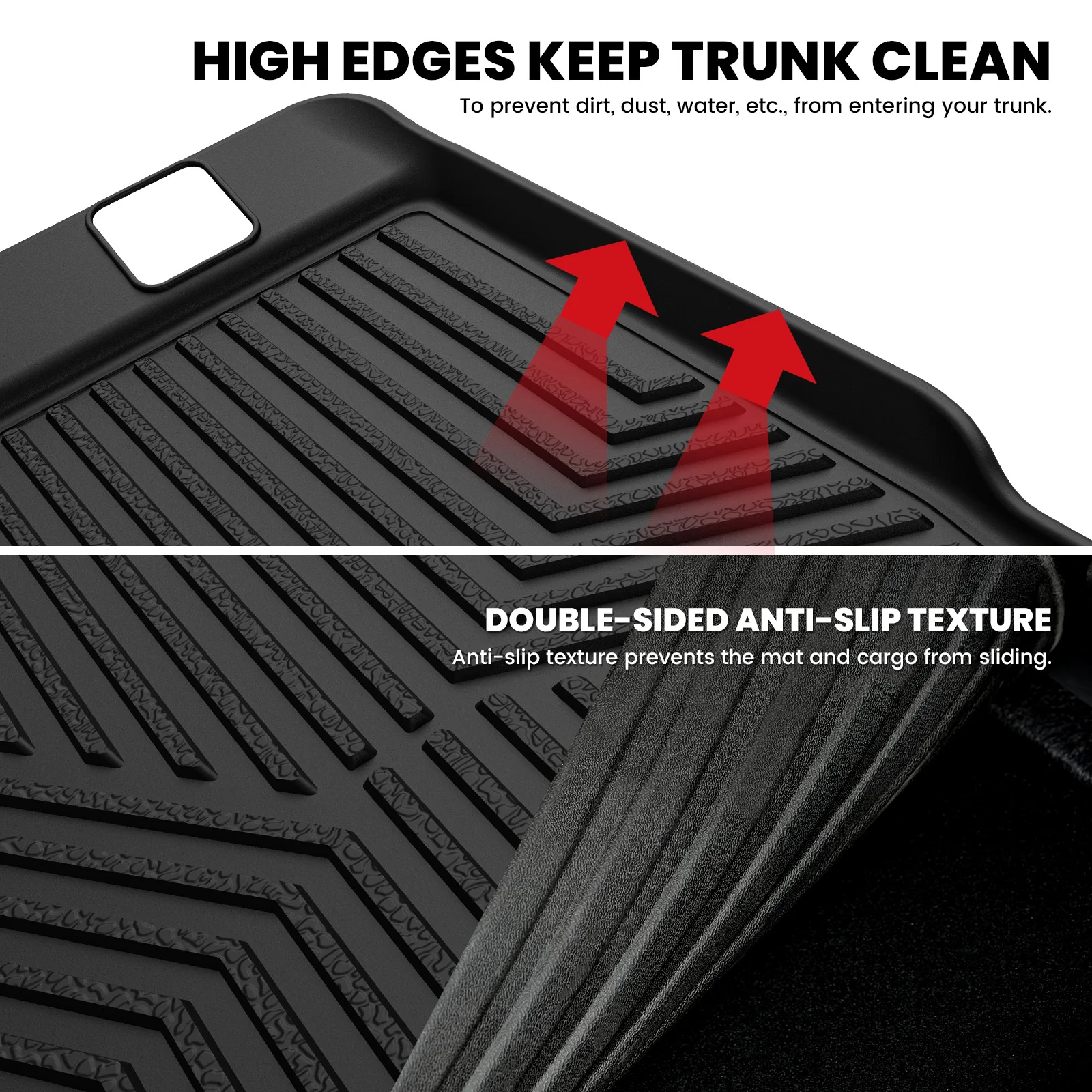 Fit for 2010-2012 Toyota 4Runner Seatback & Cargo Mats - Image 4