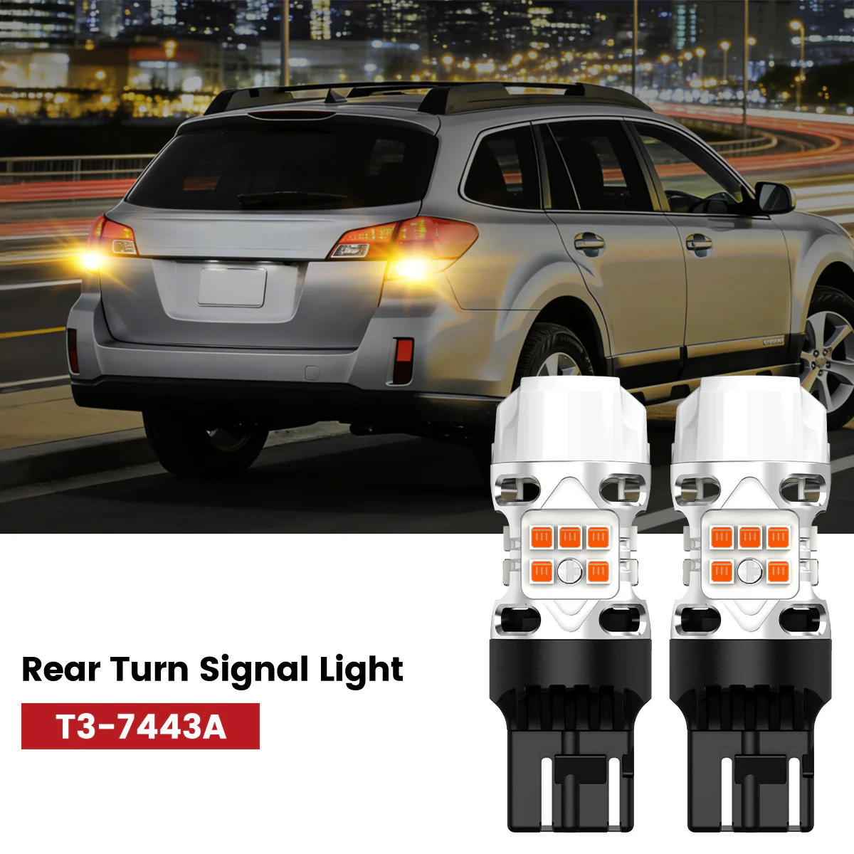 Fit for 2010-2014 Subaru Outback The Brightest LED Bulbs Upgrade - Image 23