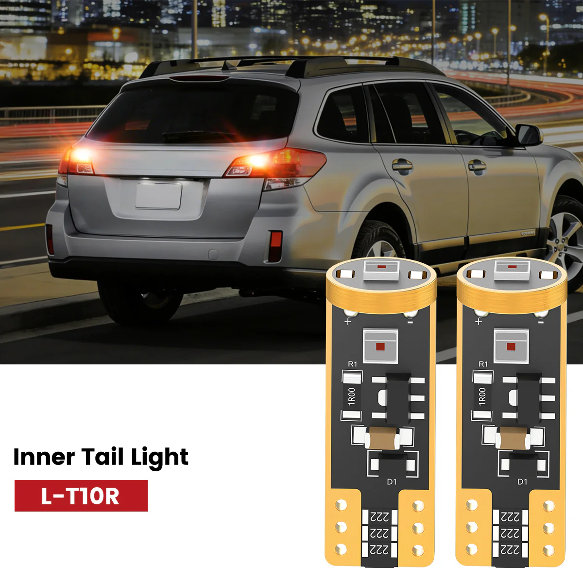 Fit for 2010-2014 Subaru Outback The Brightest LED Bulbs Upgrade - Image 43