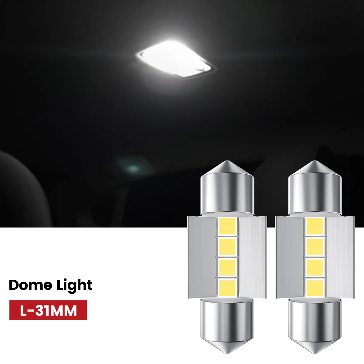 Fit for 2010-2014 Subaru Outback The Brightest LED Bulbs Upgrade - Image 55