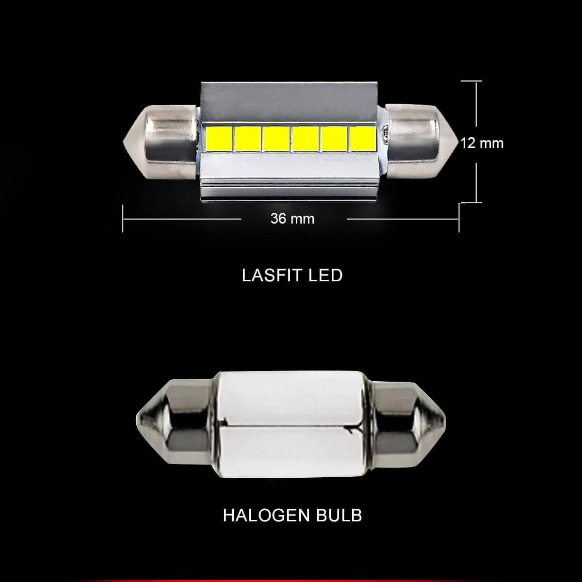 Fit for 2017-2018 Hyundai Santa Fe Custom H7 LED Bulbs Exterior Interior Lights, Santa Fe Sport Included - Image 37