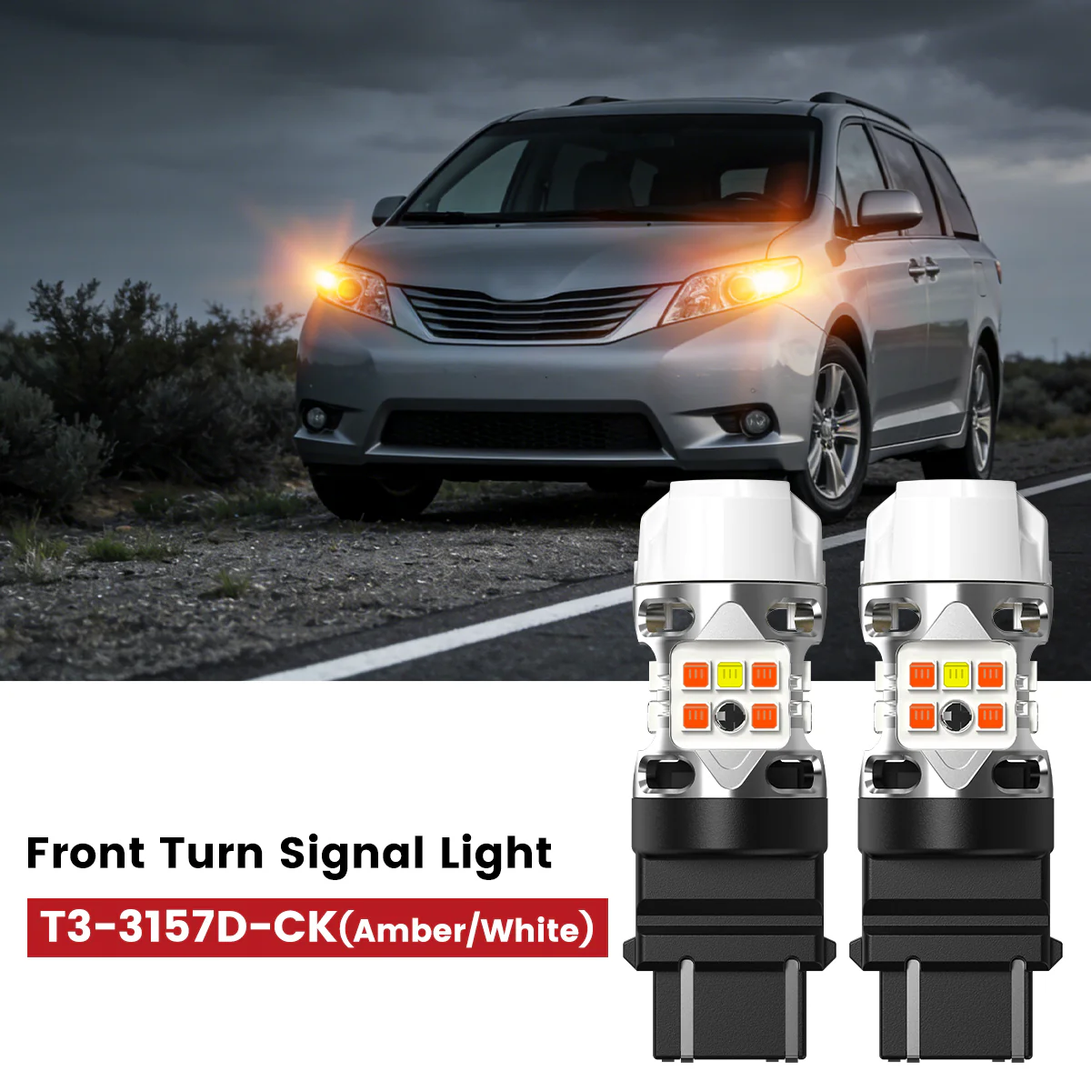 Fit for 2011-2014 Toyota Sienna LED Bulbs H11 9005 Exterior Interior Bulb Plug n Play - Image 12