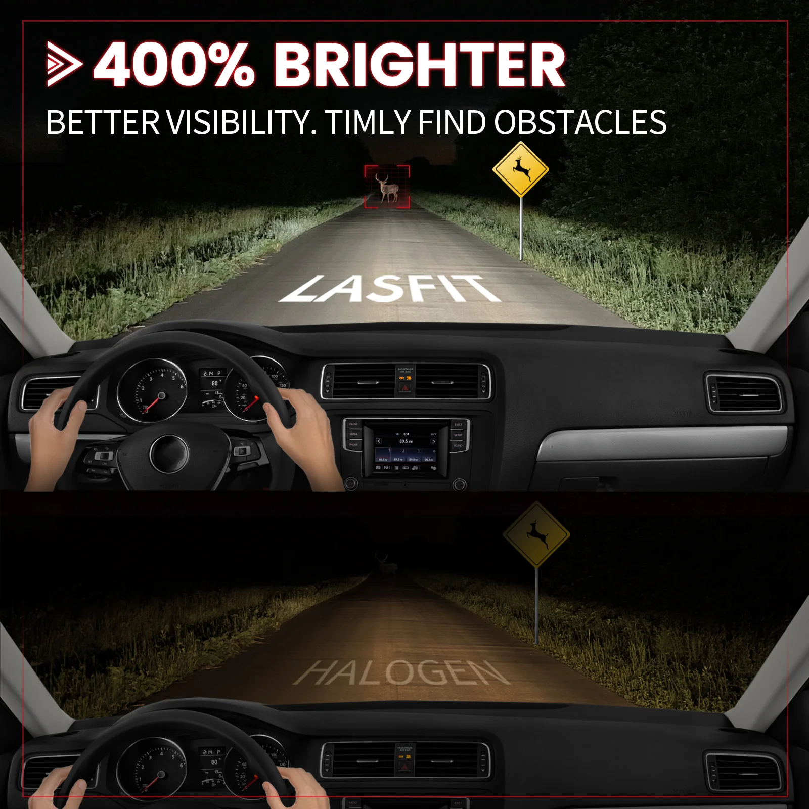 Fit for 2011-2014 Volkswagen Jetta Custom LED Bulbs Exterior Interior Light Plug n Play - Image 11