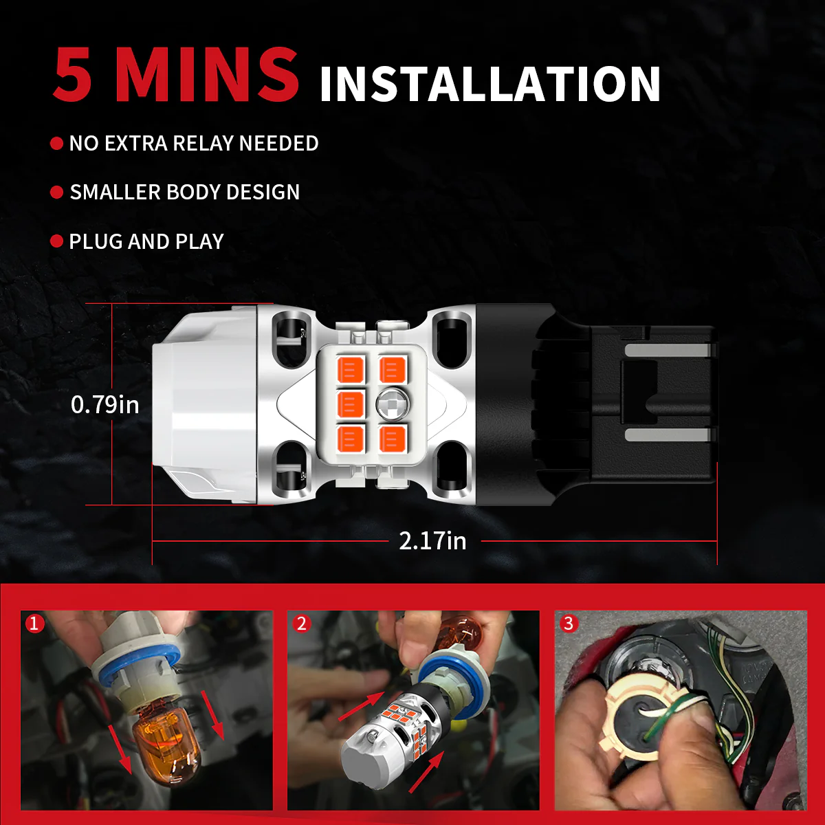 Fit for 2018-2024 Toyota Camry LED Exterior Interior Lights Upgrade | Tested and Verified - Image 9