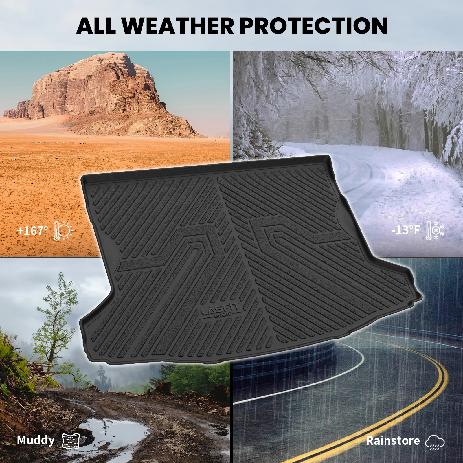 Fit for 2013-2015 Subaru XV Crosstrek Floor Mats or Cargo Mat - Image 13
