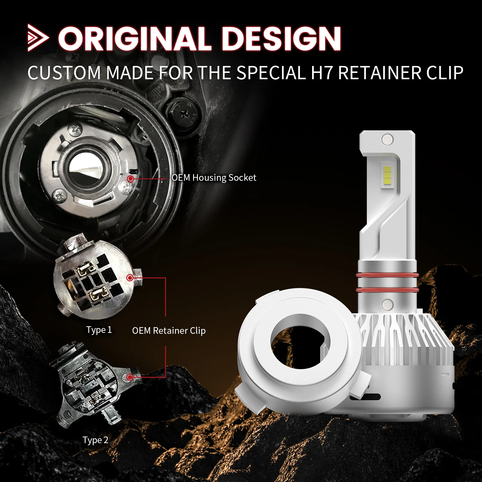 Fit for 2017-2018 Hyundai Santa Fe Custom H7 LED Bulbs Exterior Interior Lights, Santa Fe Sport Included - Image 9