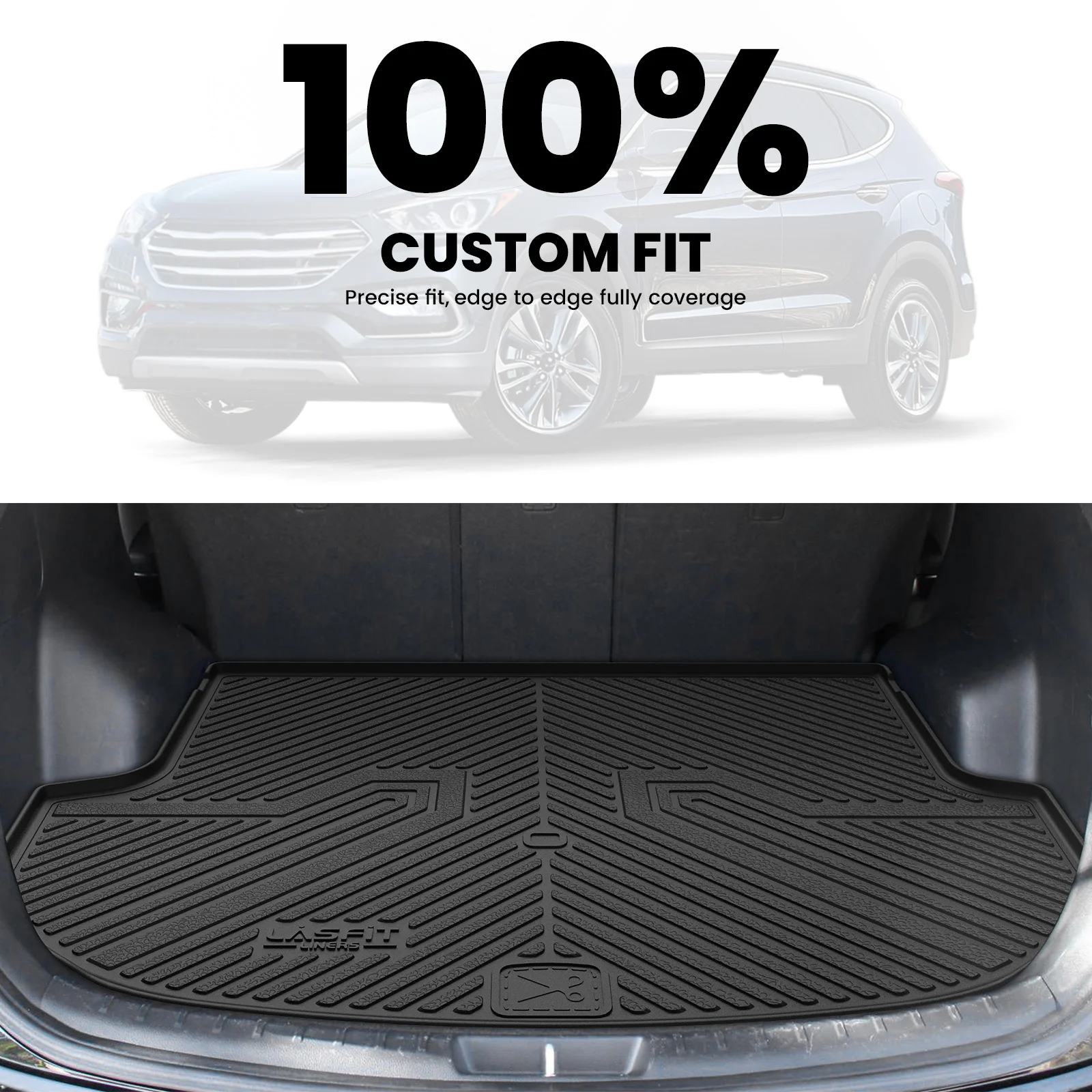 Fit for 2013-2018 Hyundai Santa Fe Sport Floor Mats or Cargo Mat, Fit 5-Passenger Only - Image 12