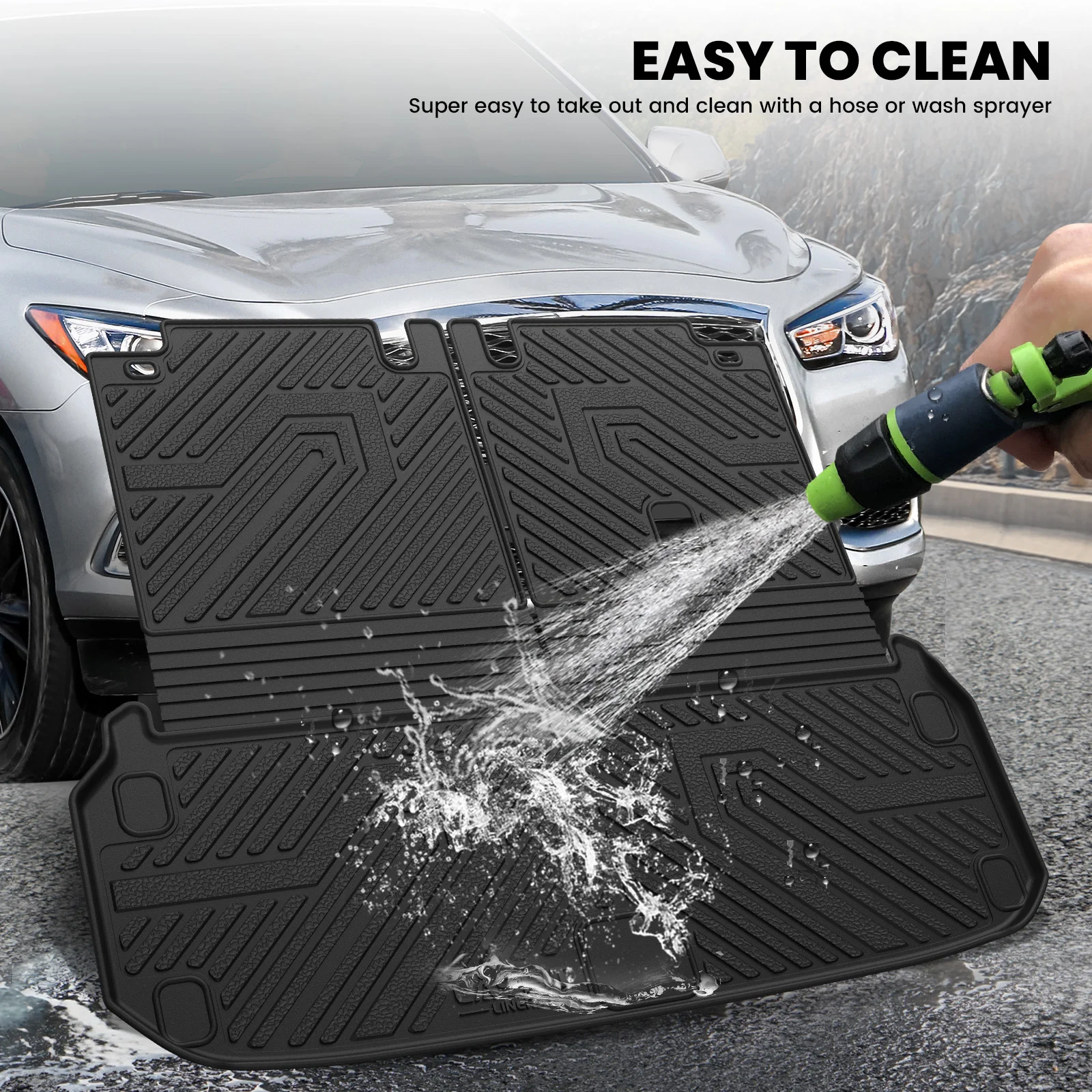 Fit for 2013-2020 Nissan Pathfinder Floor Mats or Cargo Mat & Seatback Mat - Image 14