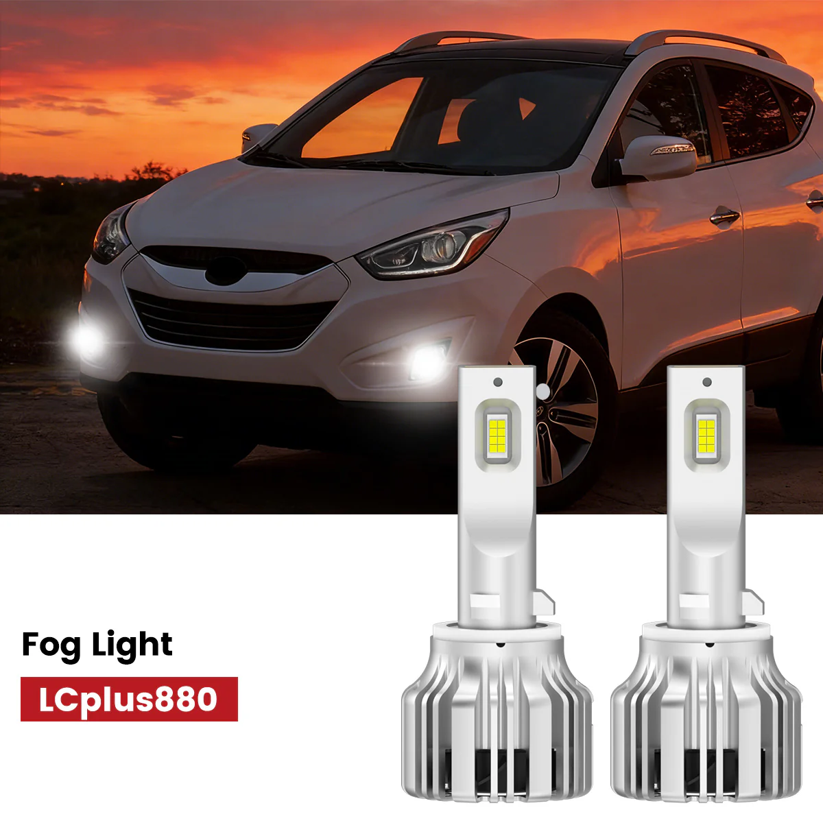 Fit for 2014-2015 Hyundai Tucson The Brightest LED Bulbs Upgrade - Image 24