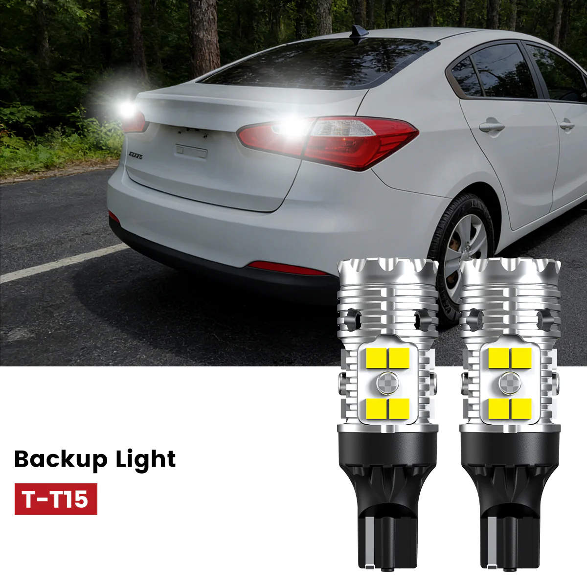 Fit for 2014-2016 Kia Forte The Brightest LED Bulbs Upgrade - Image 39