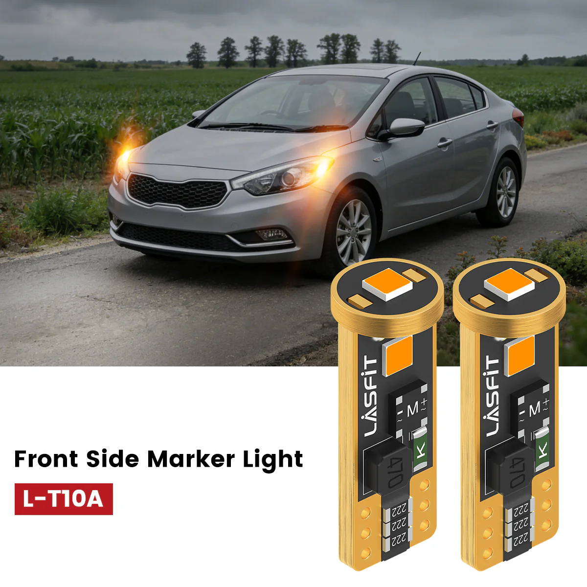 Fit for 2014-2016 Kia Forte The Brightest LED Bulbs Upgrade - Image 47