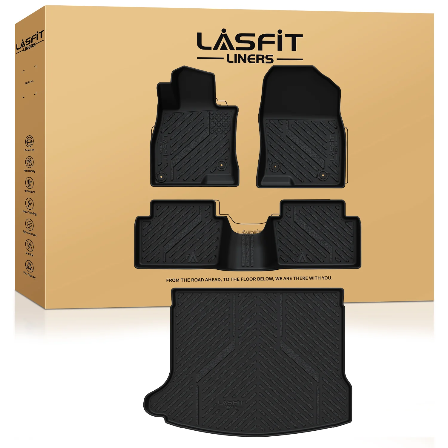 Fit for 2014-2018 Mazda Mazda3 Hatchback Floor Mats, Not Fit Sedan - Image 9