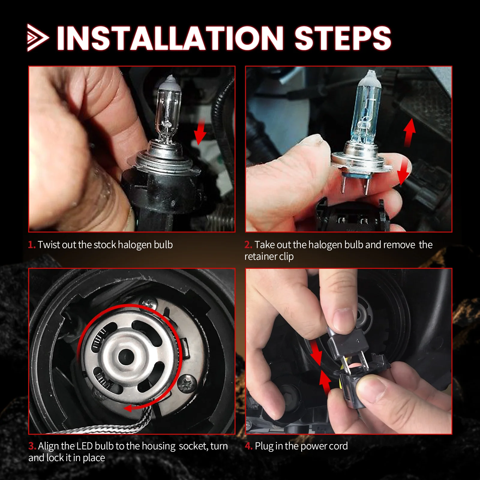 Fit for 2015-2021 Kia Sedona Custom H7 LED Bulbs Exterior Interior Lights Plug and Play - Image 11