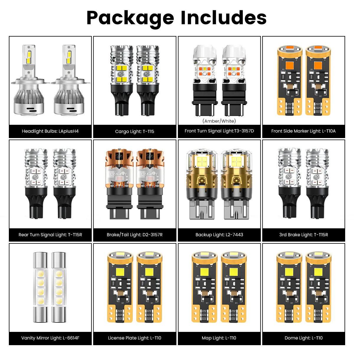 Custom Engineered for 2018-2021 Toyota Tundra LED Bulbs Upgrade | Tested and Verified - Image 3
