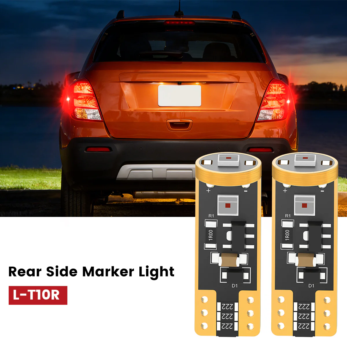 Fit for 2015-2016 Chevrolet Trax The Brightest LED Bulbs Upgrade - Image 37