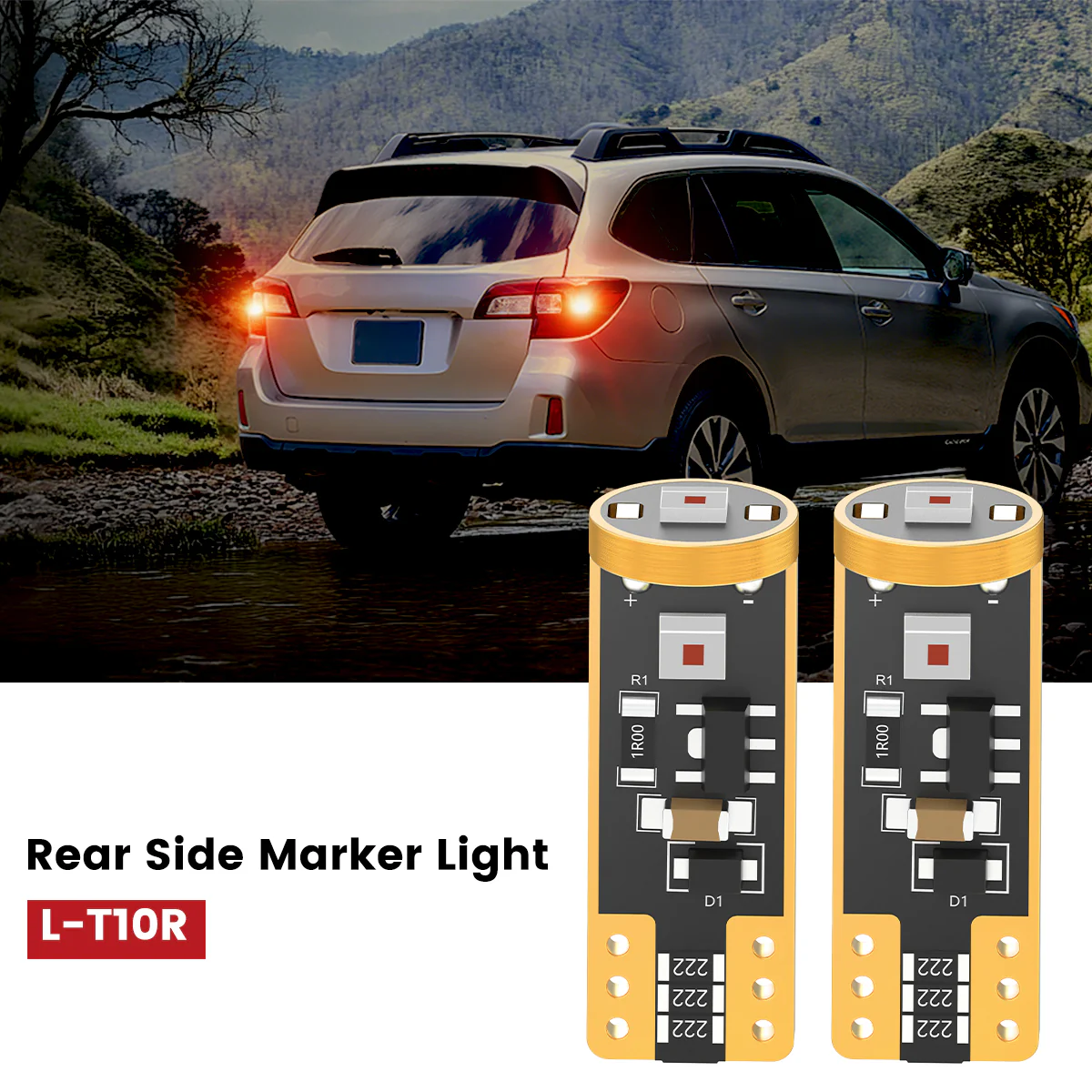 Fit for 2015-2017 Subaru Outback The Brightest LED Bulbs Upgrade - Image 43