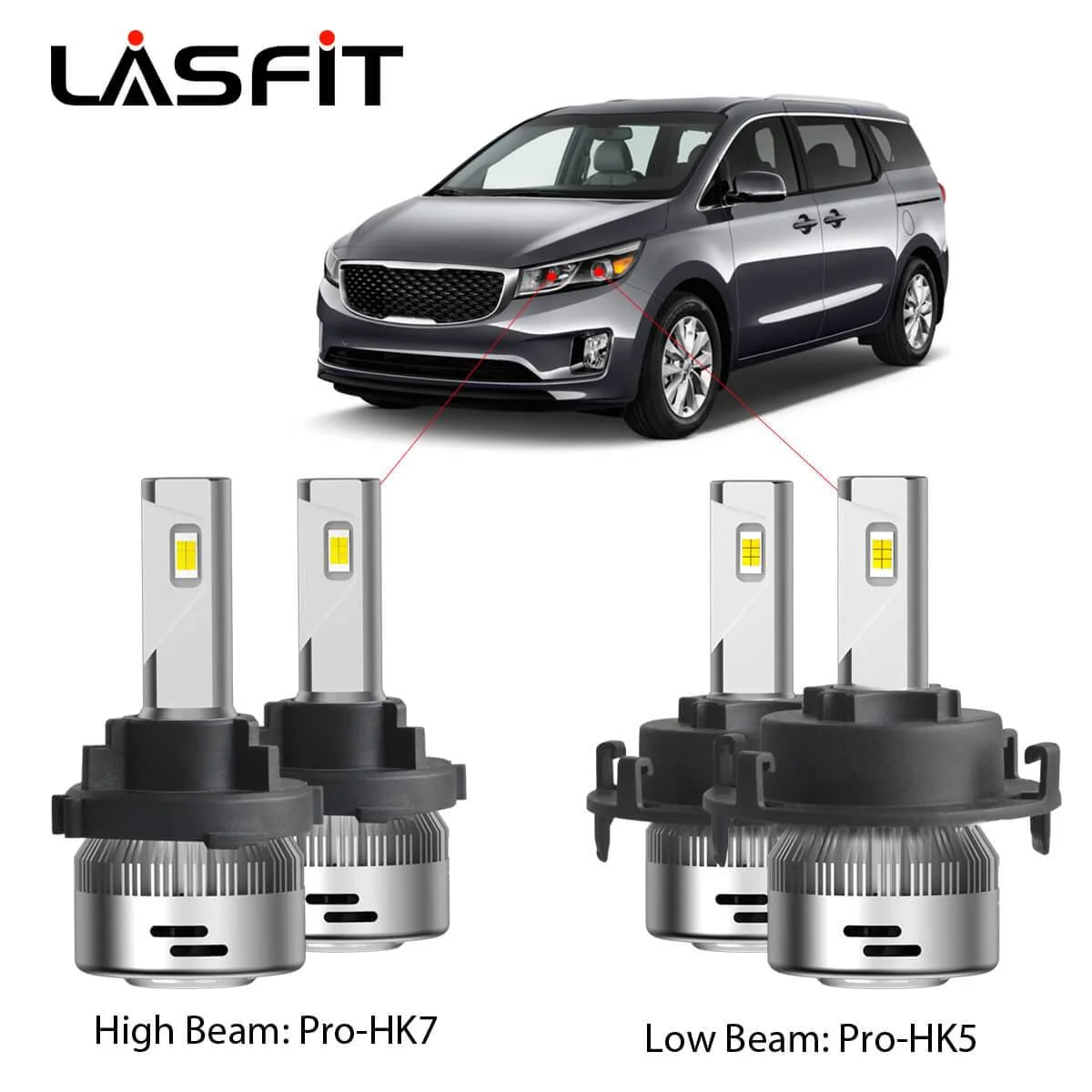 Fit for 2015-2021 Kia Sedona Custom H7 LED Bulbs Exterior Interior Lights Plug and Play - Image 37