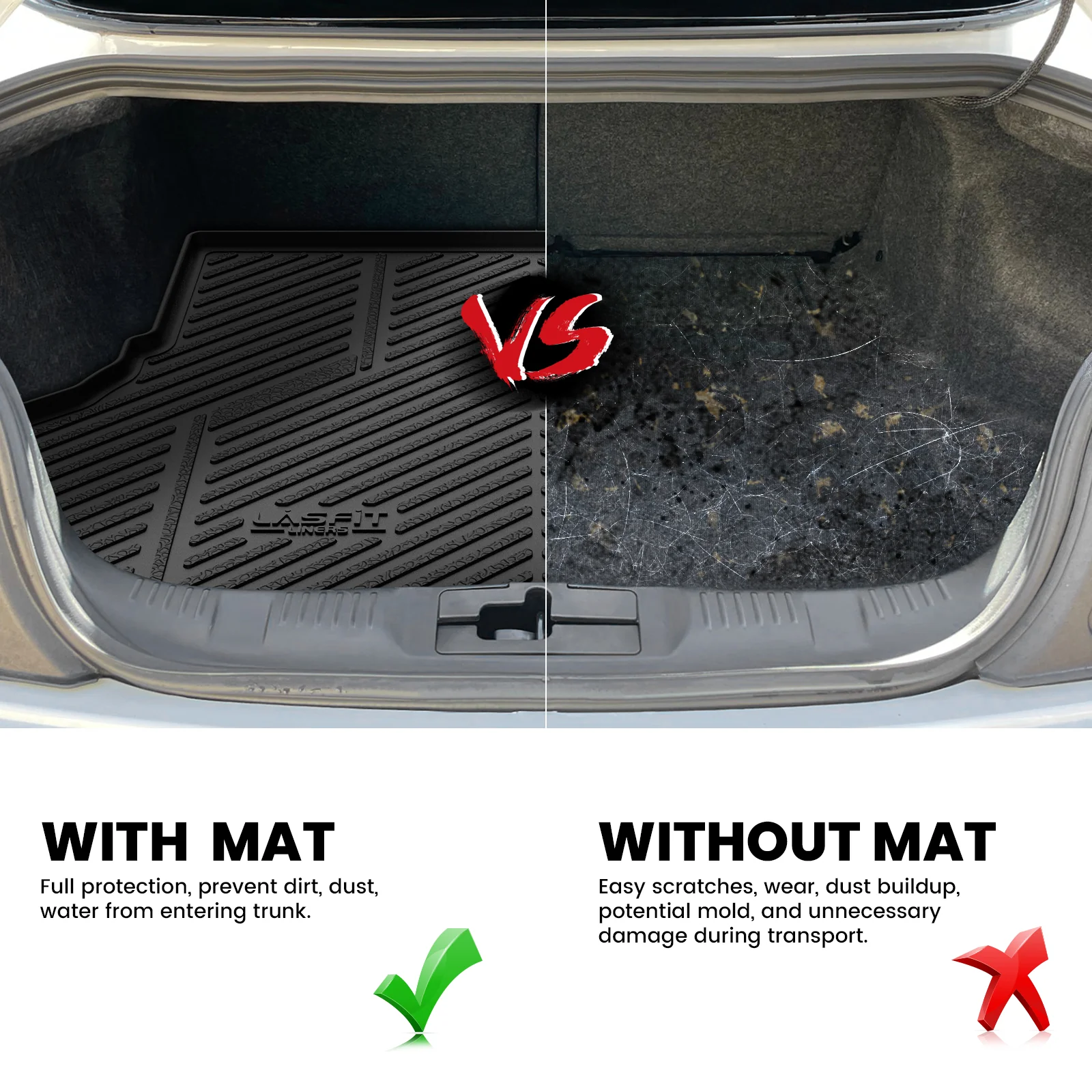 Fit for 2015-2026 Ford Mustang Floor Mats or Cargo Mat - Image 29