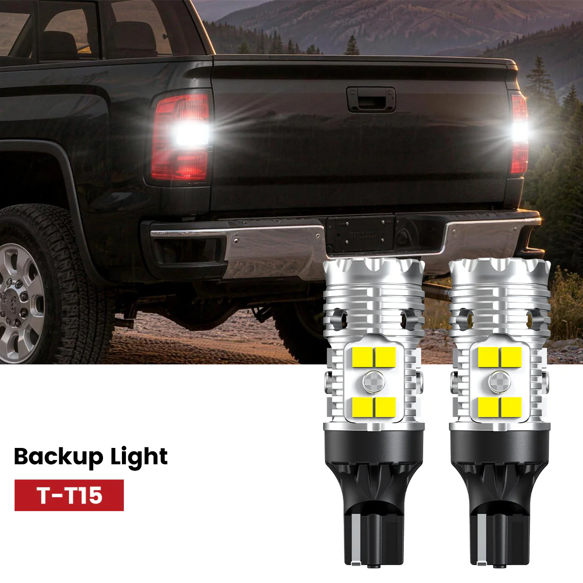 Fit for 2015 GMC Sierra 2500HD 3500HD The Brightest LED Bulbs Upgrade - Image 25
