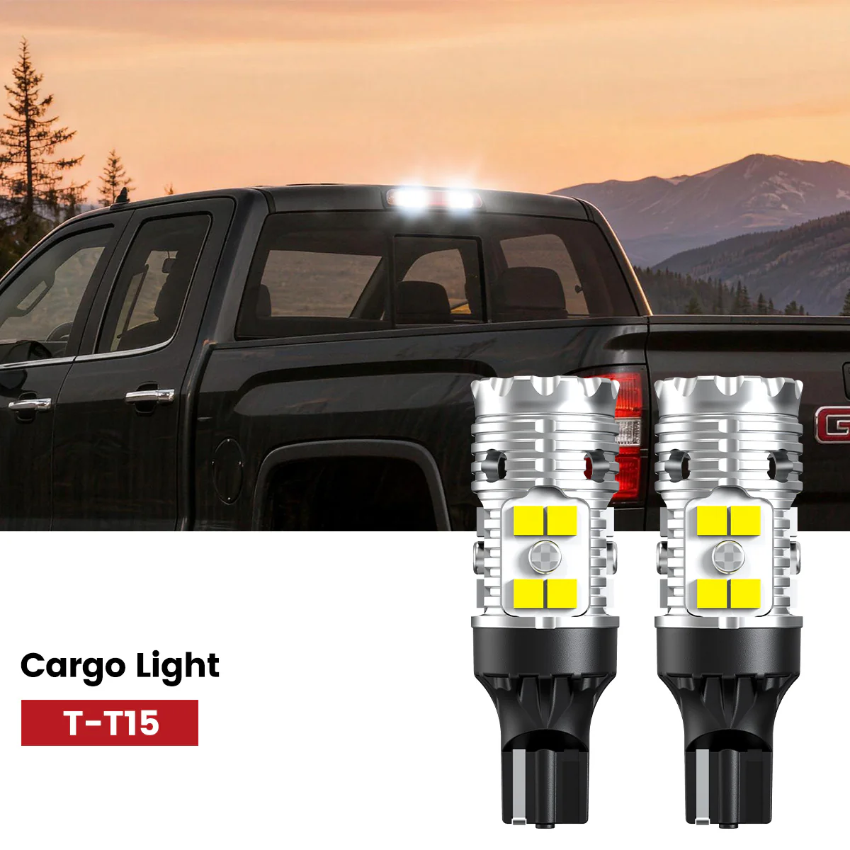 Fit for 2015 GMC Sierra 2500HD 3500HD The Brightest LED Bulbs Upgrade - Image 29