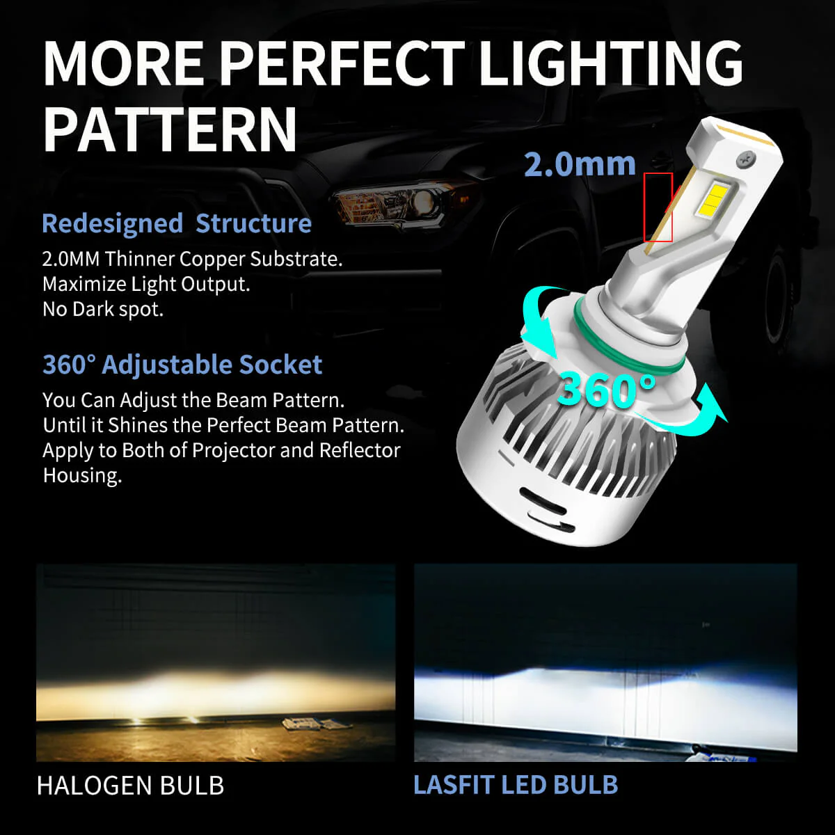 Fit for 2015-2017 Ford F-150 LED Bulbs Upgrade | Tested and Verified - Image 18