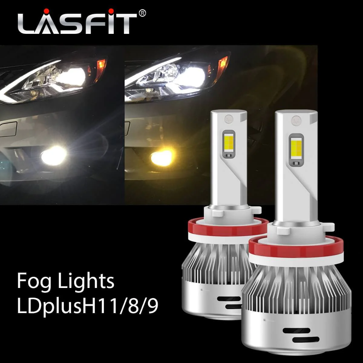 Fit for 2016-2019 Nissan Sentra LED Bulbs H11 Exterior Interior Lights - Image 9