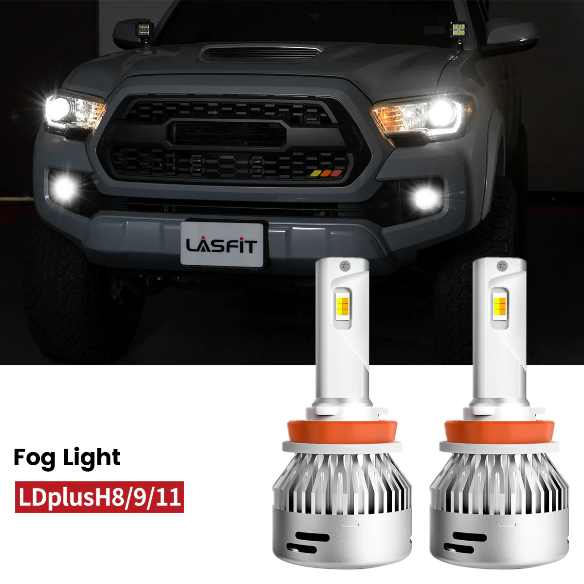 Fit for 2016-2023 Toyota Tacoma The Brightest LED Bulbs Upgrade | Tested and Verified - Image 17