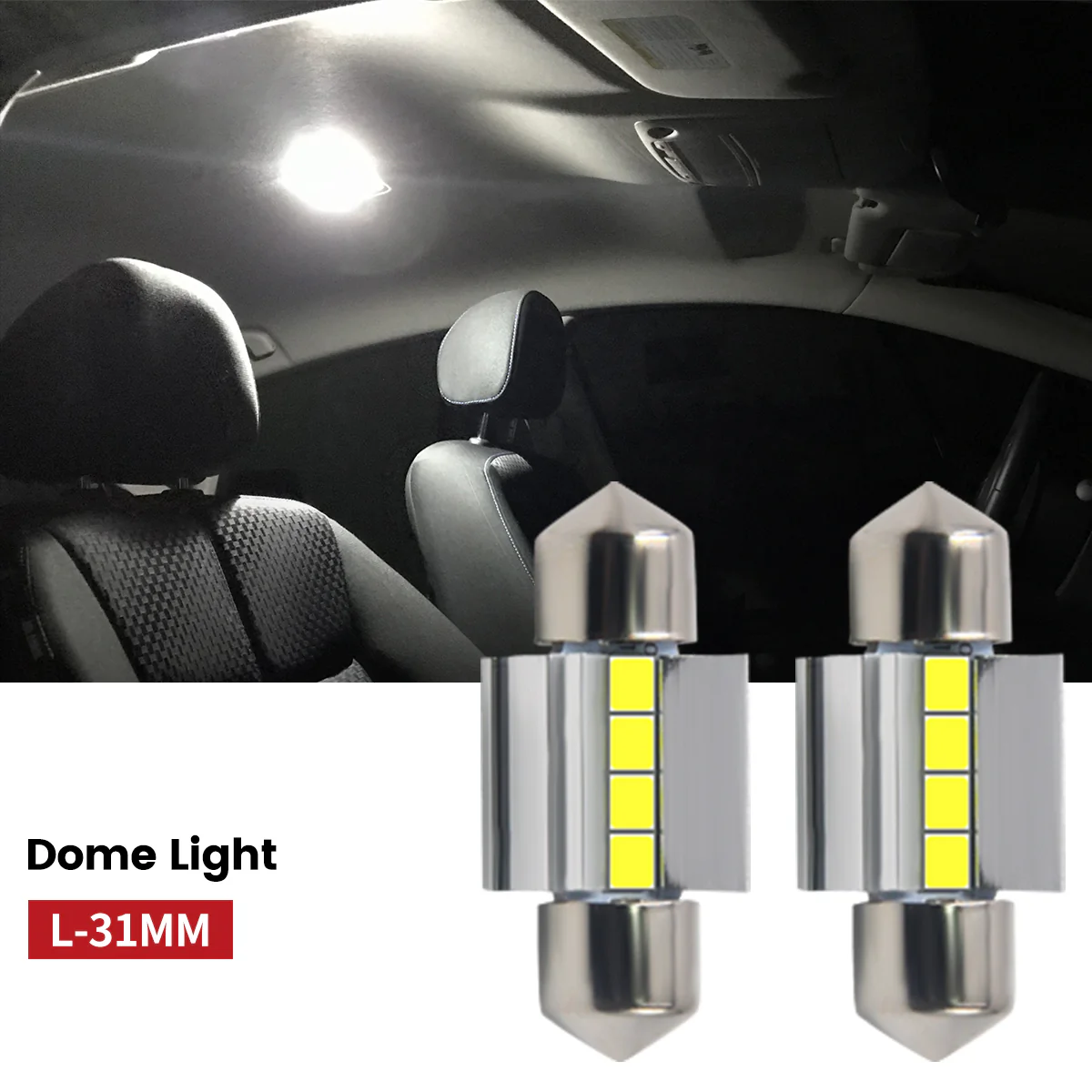 Fit for 2016-2023 Toyota Tacoma The Brightest LED Bulbs Upgrade | Tested and Verified - Image 30