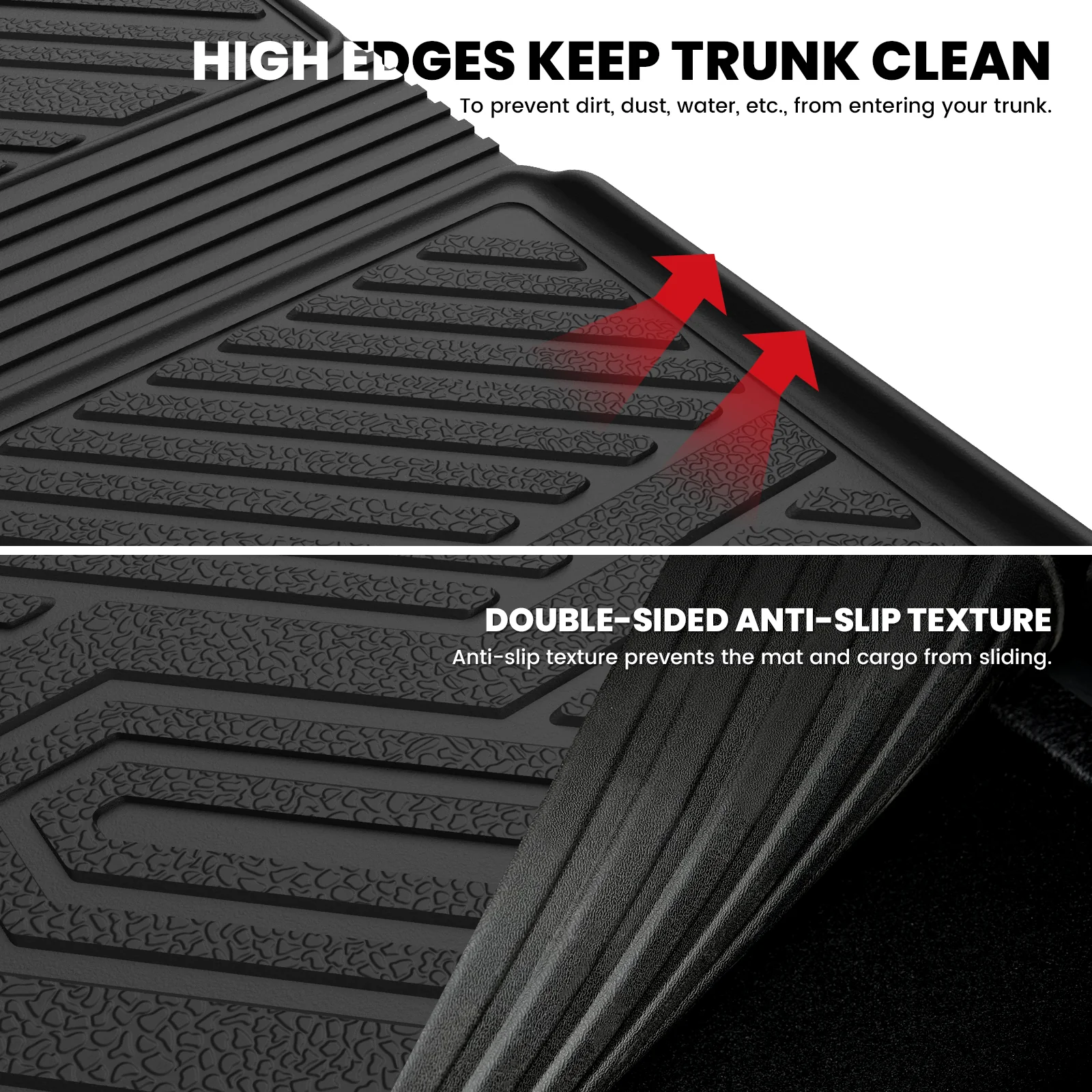 Fit for 2016-2022 Honda Pilot Floor Mats or Cargo & Seatback Mat, Cargo Mat Fit in Highest Position Only - Image 22