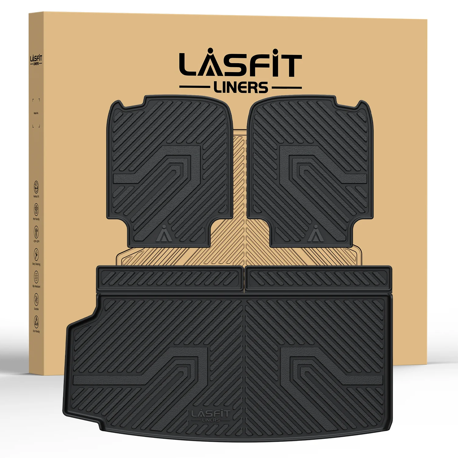 Fit for 2016-2026 Volvo XC90 Floor Mats or Seatback & Cargo Mat - Image 17